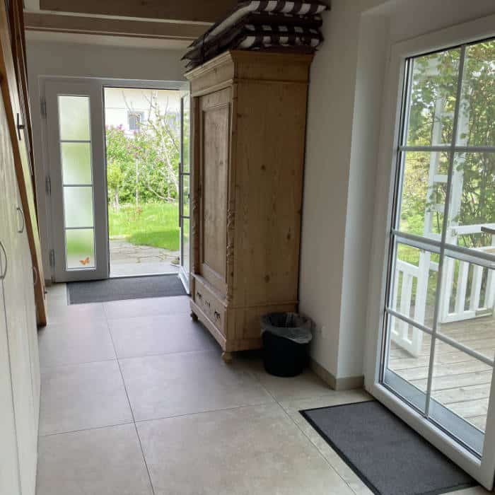 Der Flur im Erdgeschoss