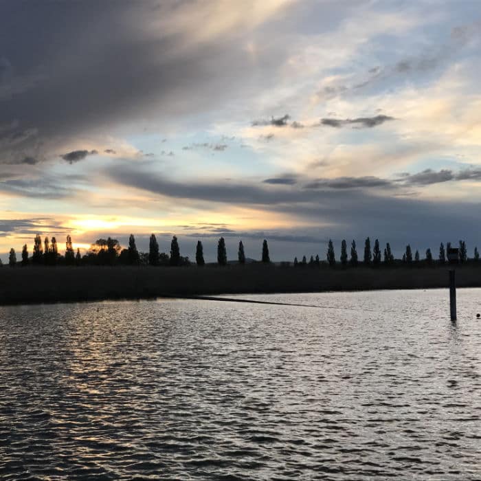 Bodensee bei Sonnenuntergang