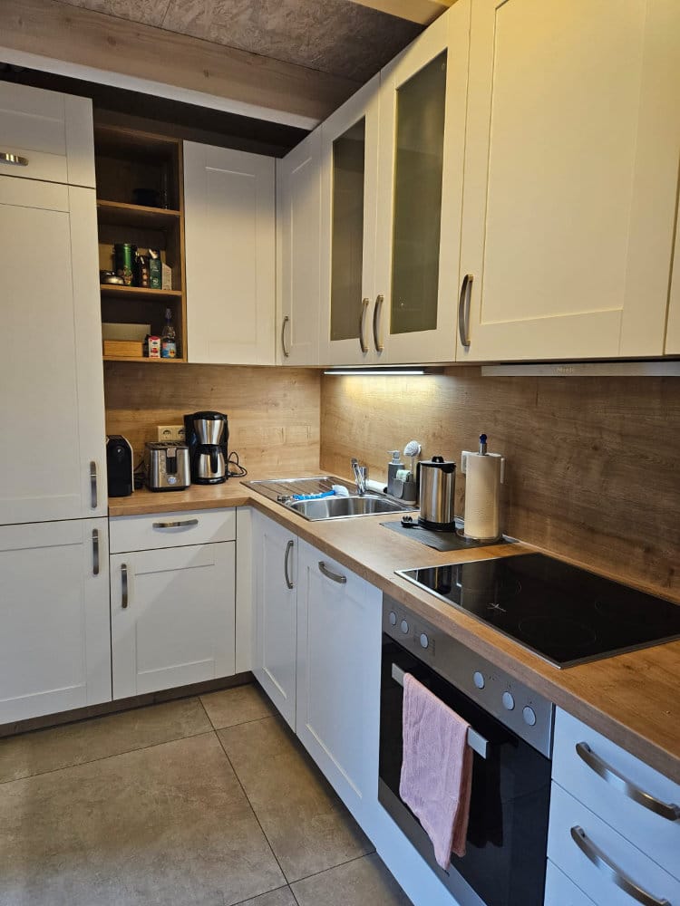 Die Küche des Ferienhauses